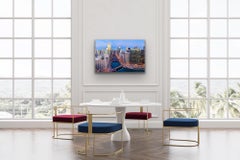 Chicago River Bend, Original Photography, Giclee on Metal, by Scott F.