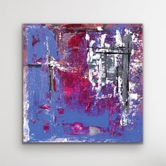Abstract Painting, Modern Wall Art, Large Indoor Outdoor Decor, Print on Metal