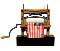 Mark Serrianne Mixed Media Sculpture Antique Assemblage Art Modern Contemporary