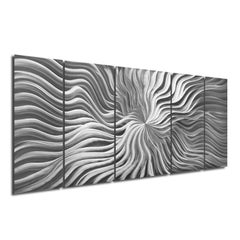 Sebastian R. Original Modern Metal Abstract Wall Art Deco Sculpture Contemporary