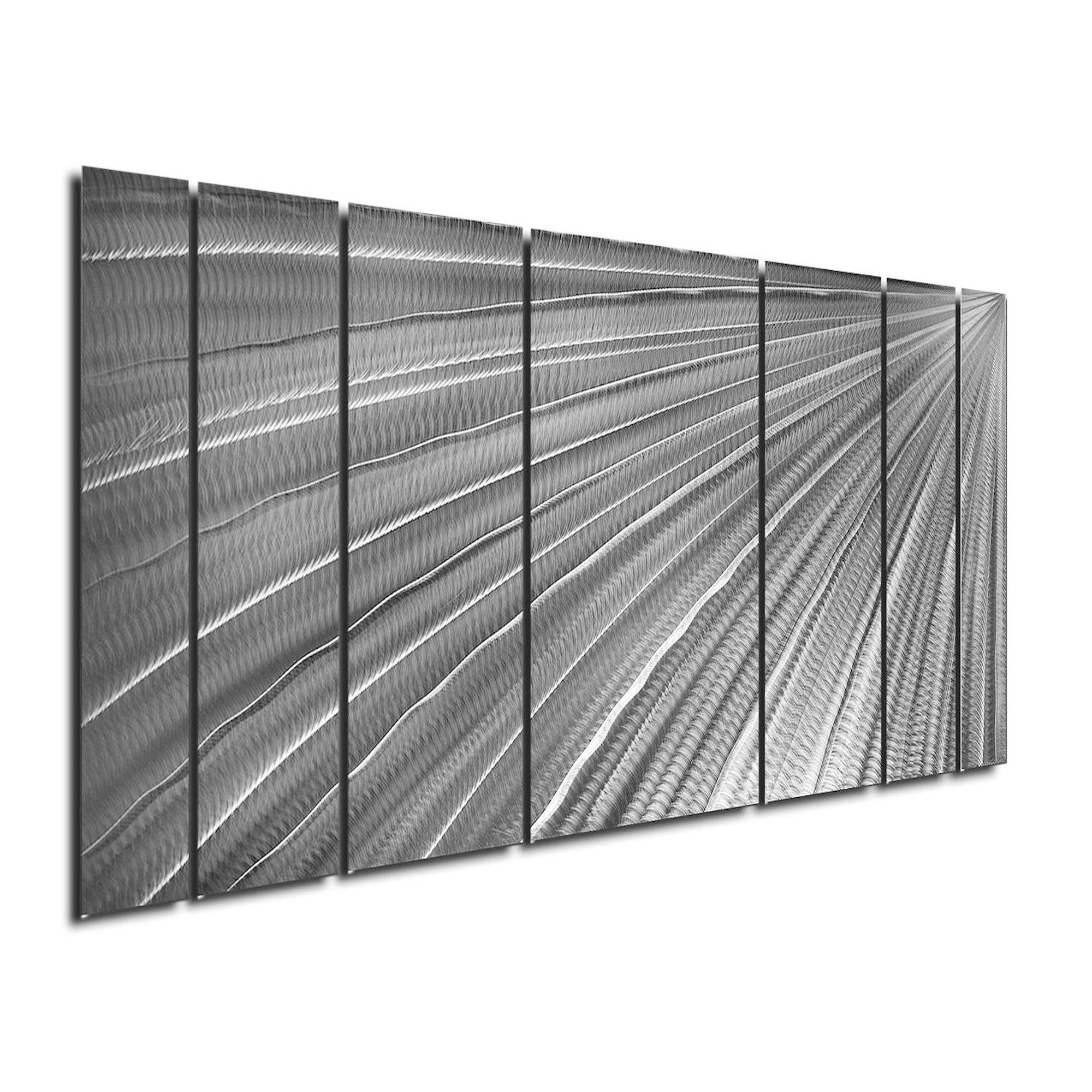 Sebastian R. Aluminum Abstract Wall Sculpture Industrial Modern Contemporary  - Mixed Media Art by Sebastian Reiter