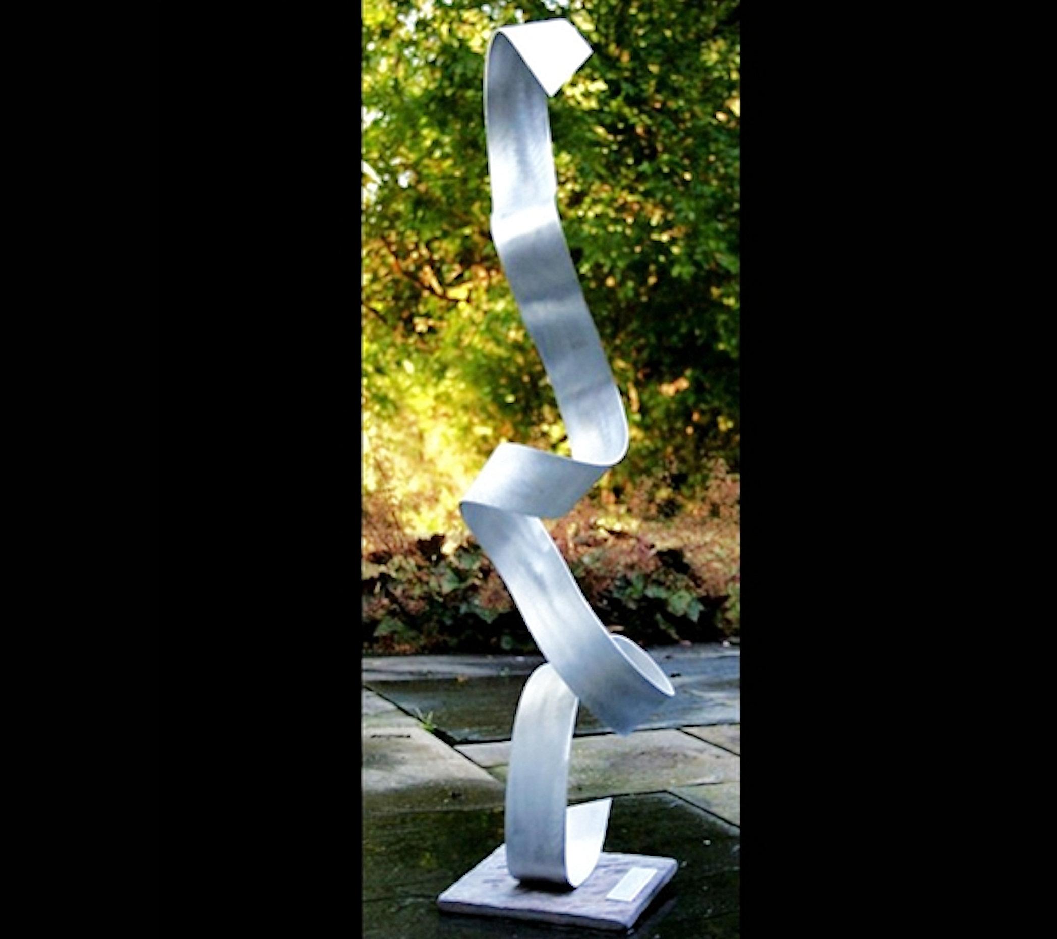 Sebastian Reiter Abstract Sculpture - Metal Yard Garden Art Industrial Contemporary Modern Sculpture Indoor Outdoor