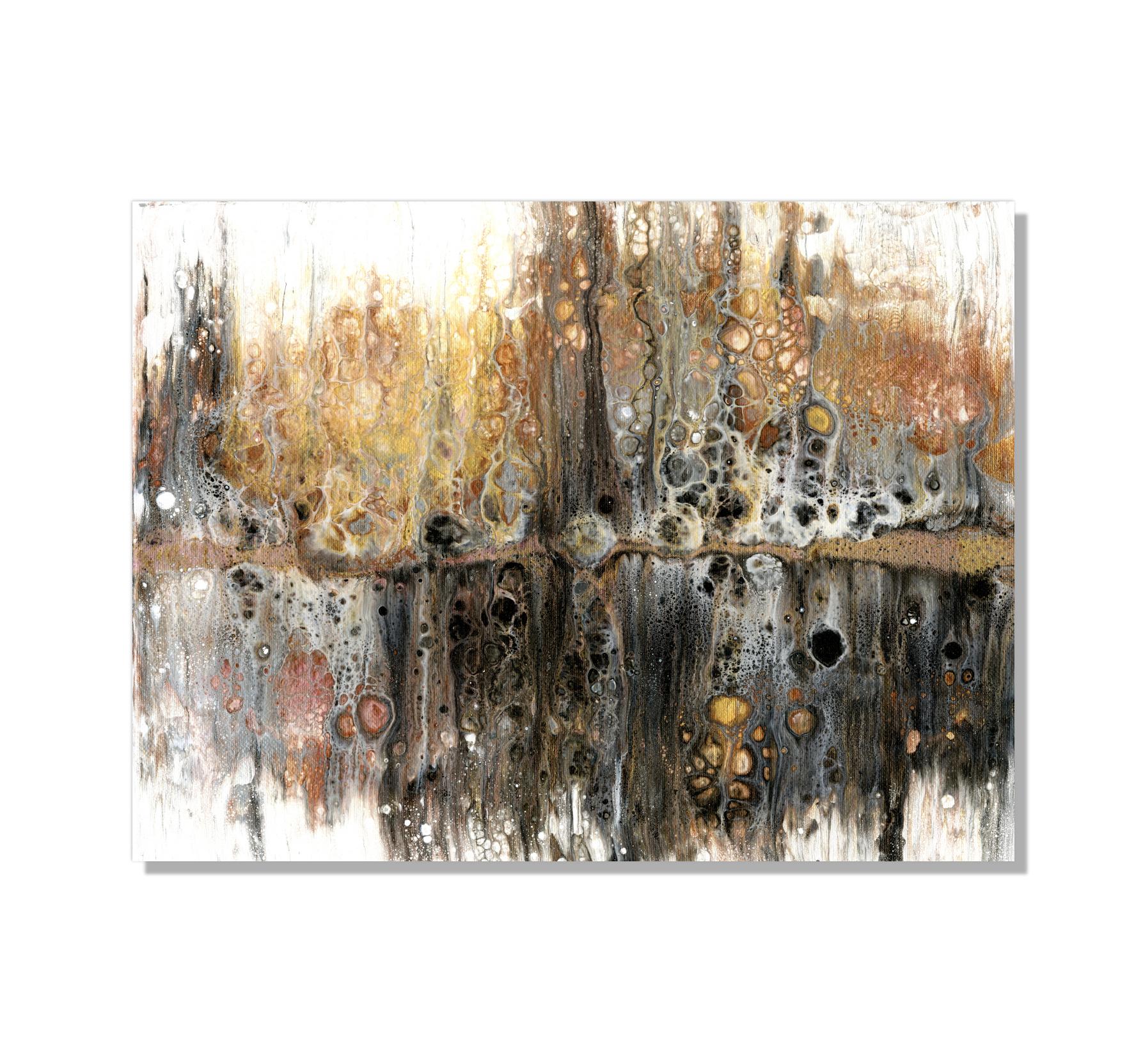Large Contemporary Abstract Painting, Modern Giclee Print