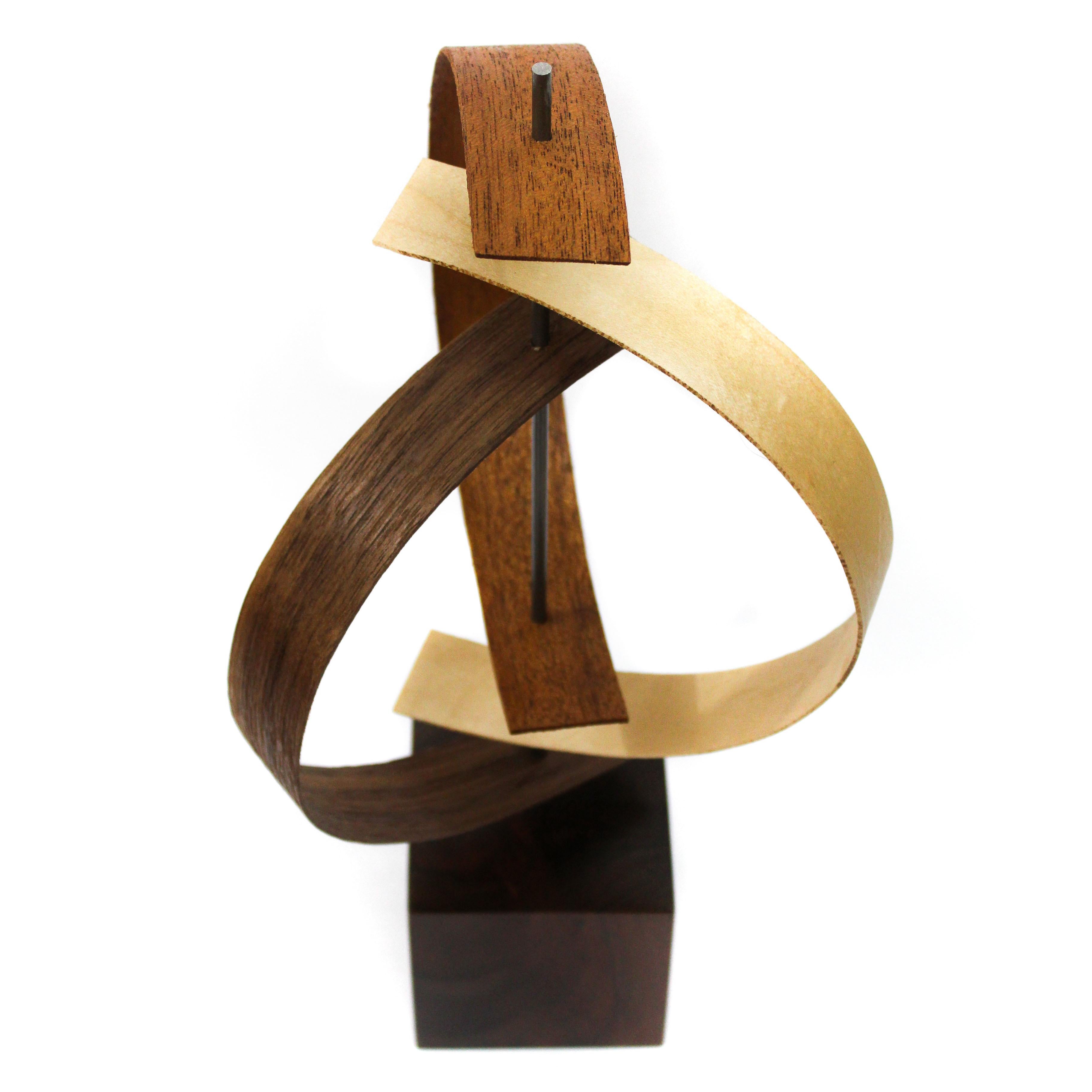 Wood Sculpture by Jeff L., Mid-Century Modern Inspired, Contemporary Abstract 2