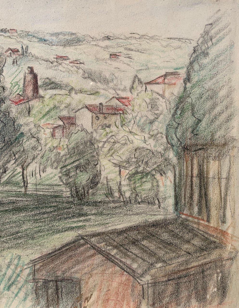 Pio Semeghini (Impressionista italiano) - Pittura di paesaggio del primo Novecento in vendita 8