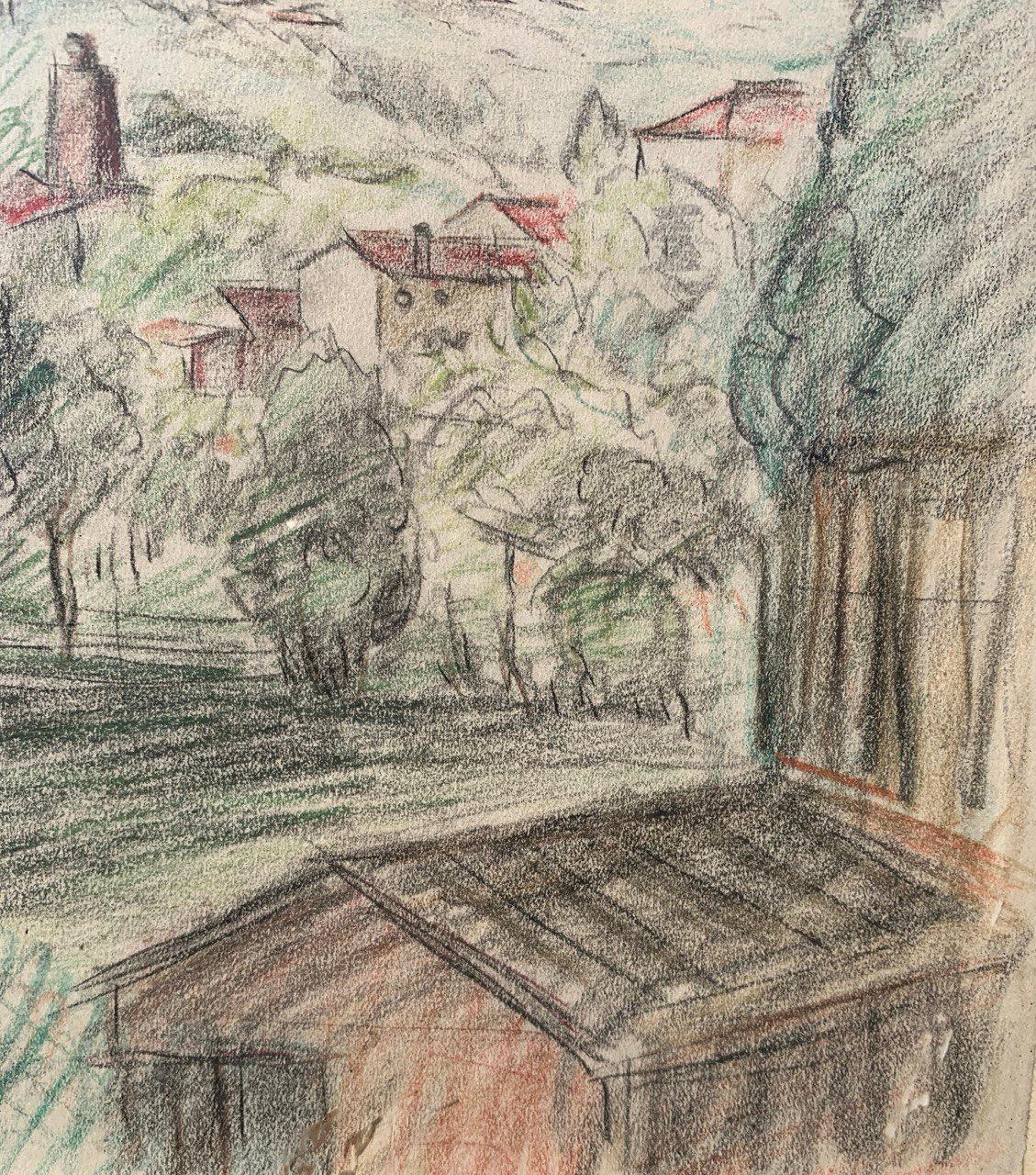 Pio Semeghini (Impressionista italiano) - Pittura di paesaggio del primo Novecento in vendita 9