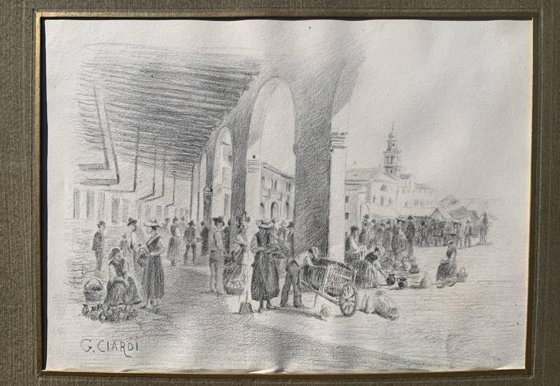 Guglielmo Ciardi (Masterly vénitien) - Peinture de paysage de la fin du XIXe siècle en vente 4