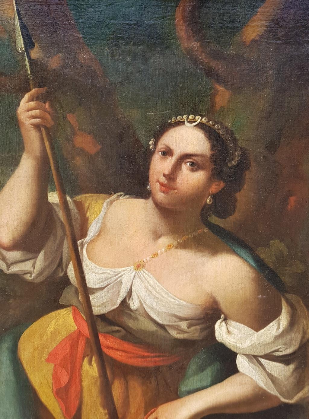 18th century Italian figurative painting - Diana - Venetian oil on canvas Venice 2