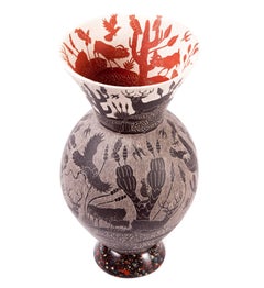 9'' Vasija Colosal / Ceramic Mexican Folk Art from Mata Ortiz