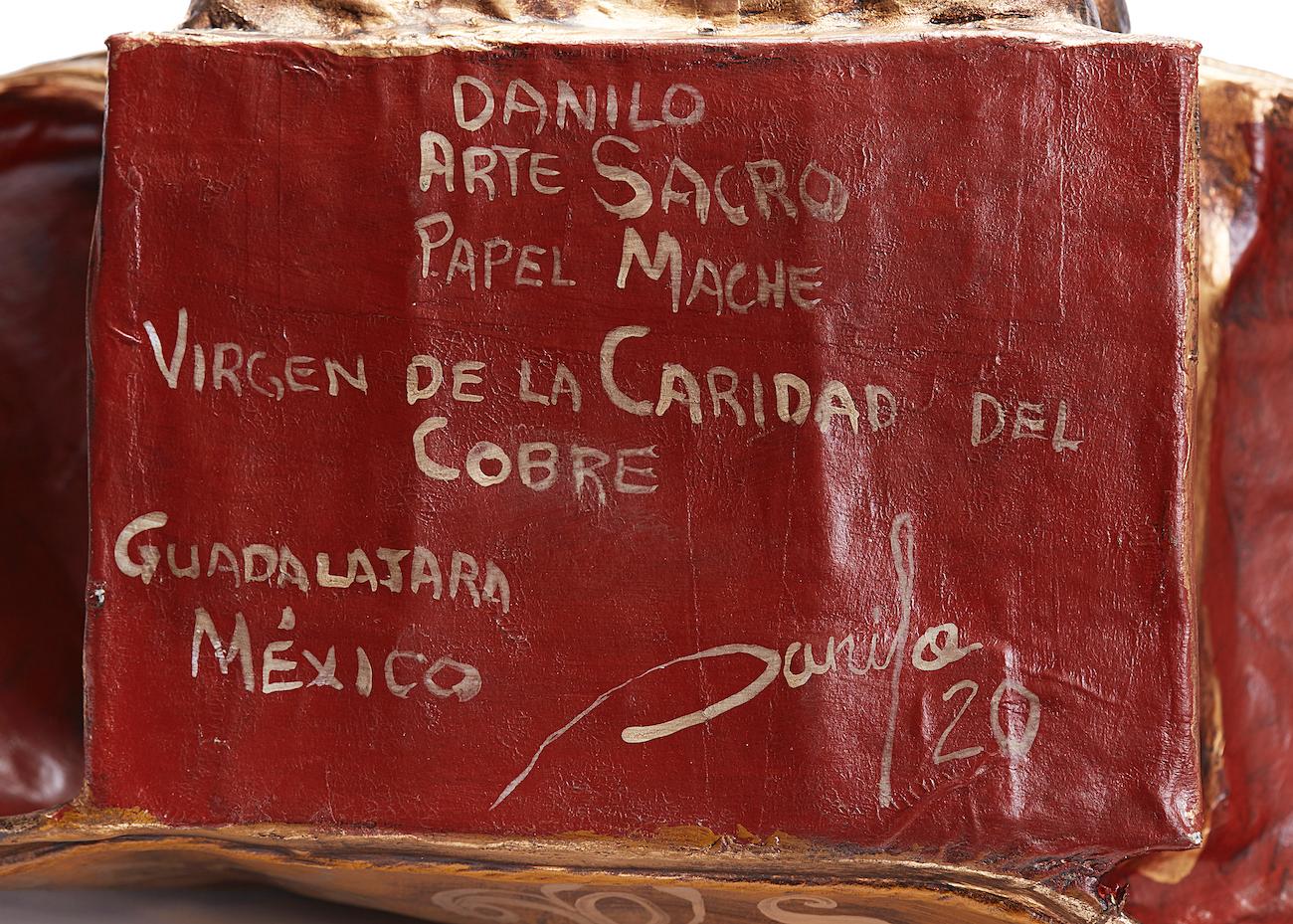 Virgen de la Caridad del Cobre – Handwerk – Kunsthandwerkliches – mexikanisches Volkskunstpapier im Angebot 7