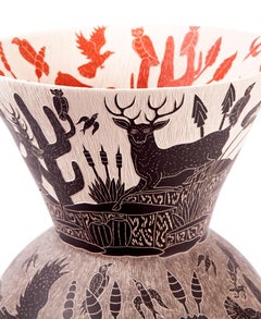 9'' Vasija Colosal / Ceramic Mexican Folk Art from Mata Ortiz