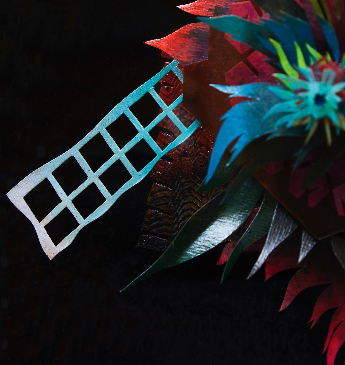 La Semilla II - The Seed II - Paper & Cartoon - Art populaire mexicain - Cactus Fine A en vente 3