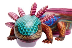 Ajolote - Axolotl - Mexican Folk Art  Cactus Fine Art