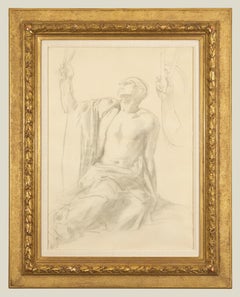 Antique Figure Study For 'Science'