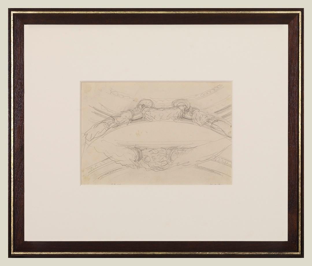 Garland Studies I - Art by John Singer Sargent