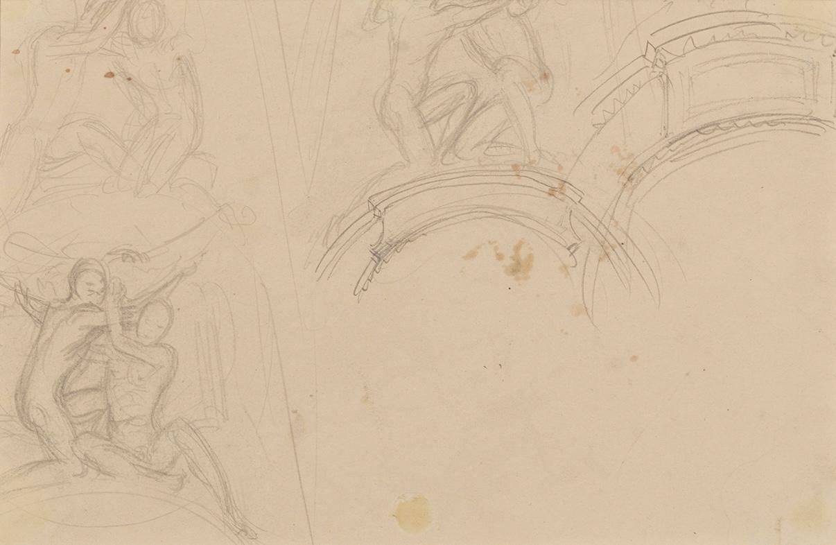 Garland Studies I - American Impressionist Art by John Singer Sargent