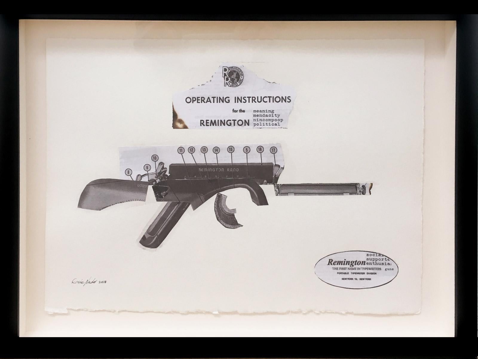 Operating Instructions 1 - Mixed Media Art by Éric Nado