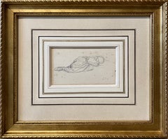 Studie über die schlafende Frau aus "La Méridienne"