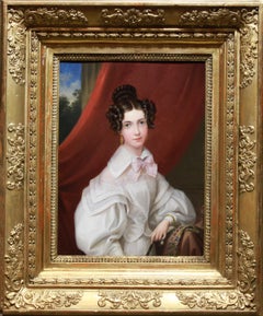 Antique Portrait Miss Reichl