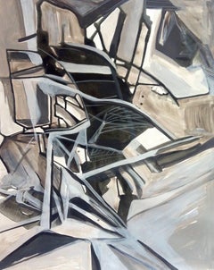 Synthetic Resin Abstract Drawings and Watercolors