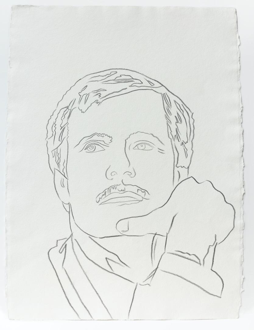 Andy Warhol Portrait – Ted Turner