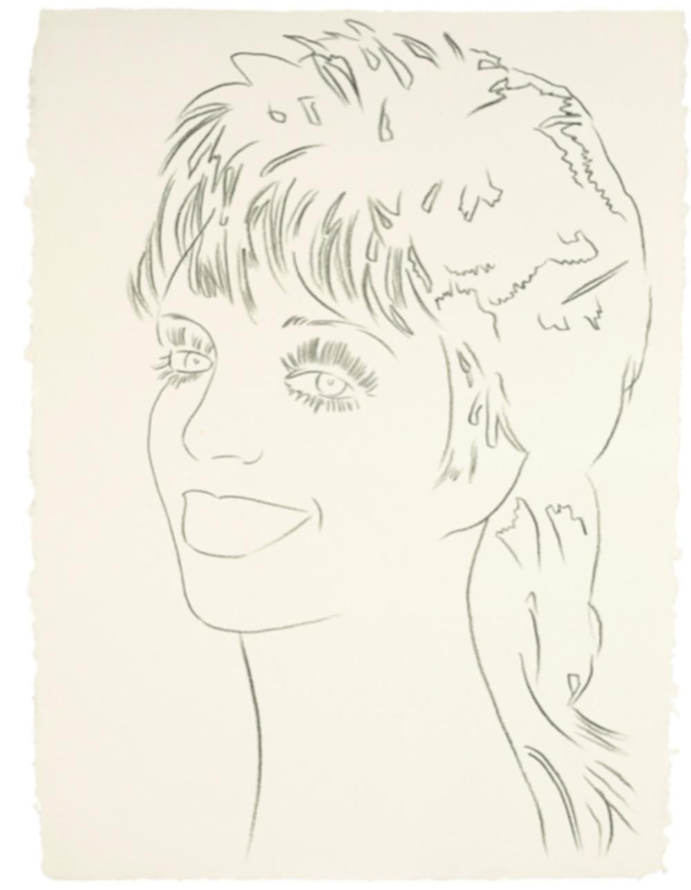 Andy Warhol Portrait – Liza Minnelli: Liza Minnelli