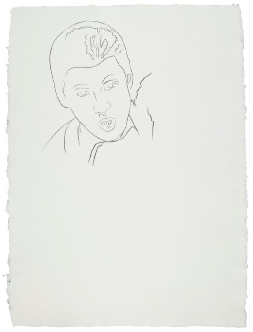 Portrait Andy Warhol - Membre du groupe Rats & Star