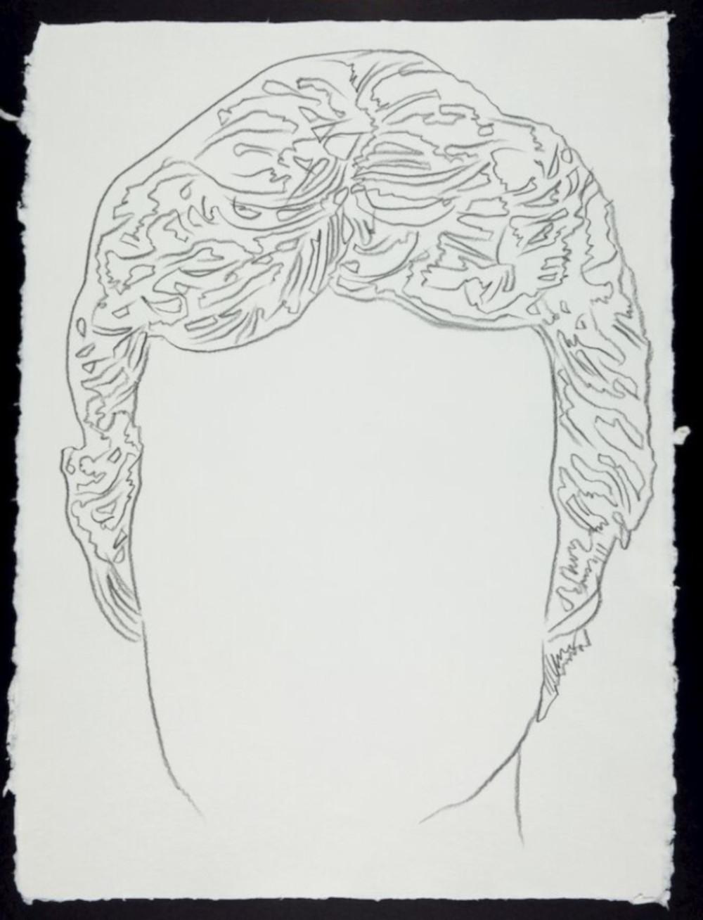 Andy Warhol Portrait – männliches Porträt
