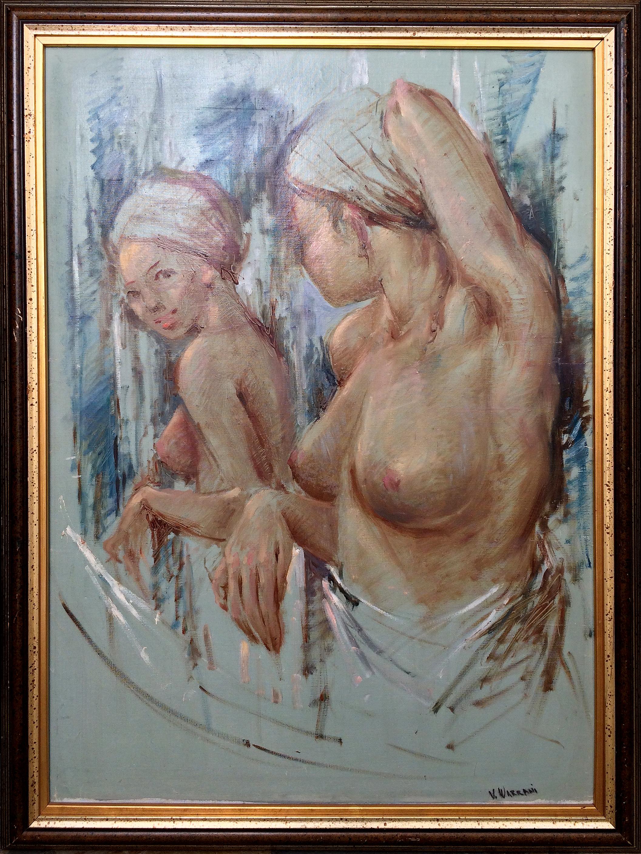 V. Warrami; Mirror reflection; oil on canvas 1