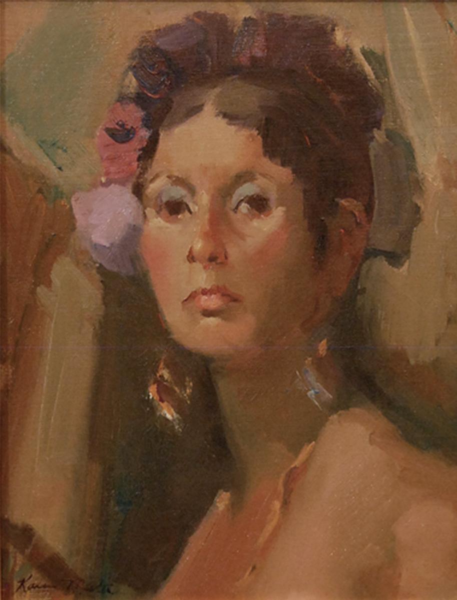 Martin Karen Portrait Painting - Portrait of a Lady