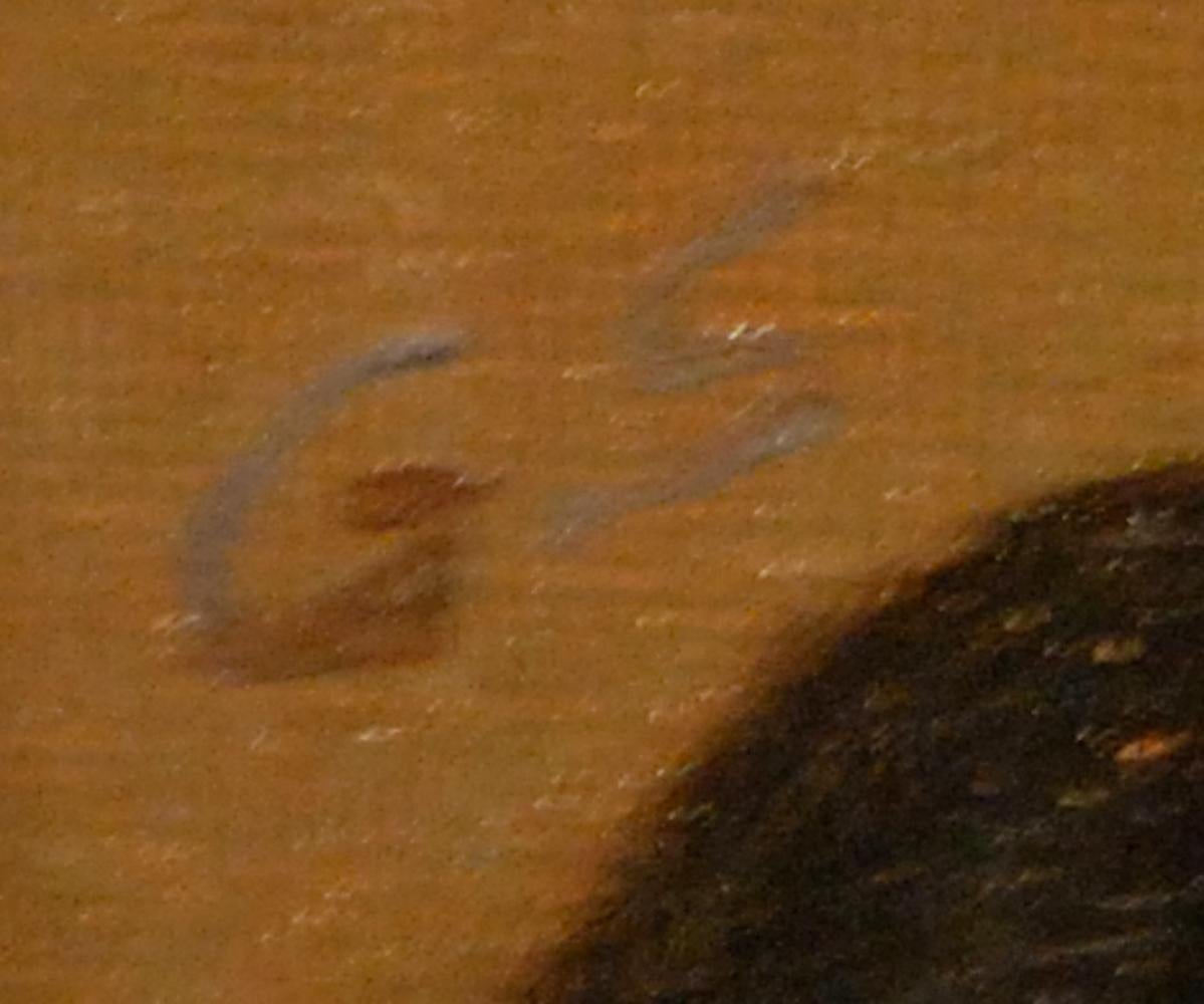 Portrait of a Noble Man oil on panel - Beige Portrait Painting by Sarah Goodridge