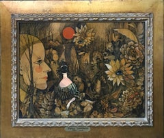 Phyllis Londraville (American 1920 - 2002); Masque of Spring; mixed media