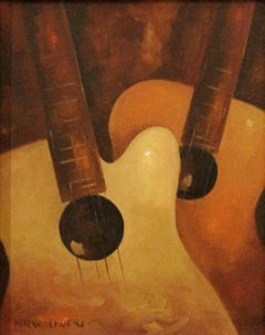 Everett Niewoehner (American 1939); Duo; oil on canvas