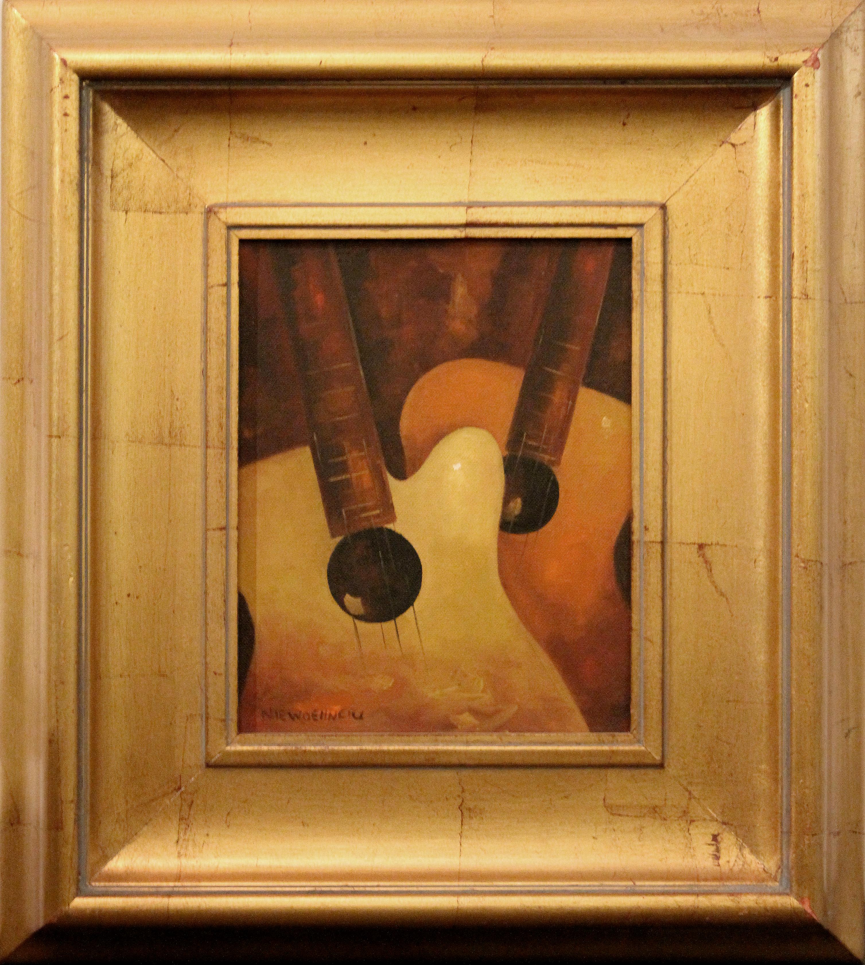 Everett Niewoehner (American 1939); Duo; oil on canvas - Painting by Ev Niewoehner
