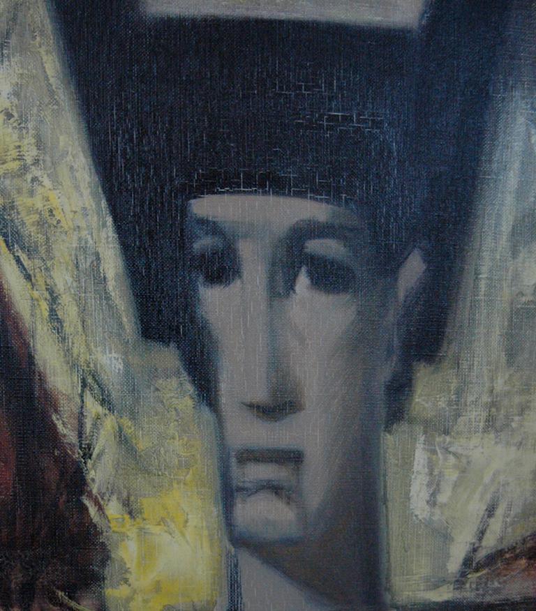 Antonin Marek Machourek (Czech 1913 - 1991); Figure I; oil on canvas; For Sale 3