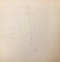 John Boyce (American 1938); Erotic drawing 11; ink on paper;