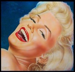 Tim Neil (American 1954); Marylin Monroe; airbrush