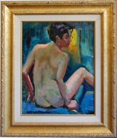 The back of the nude