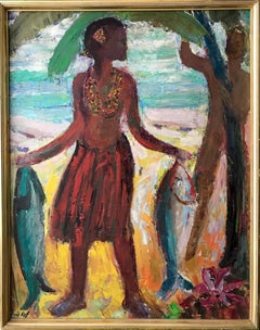 Girl with fish