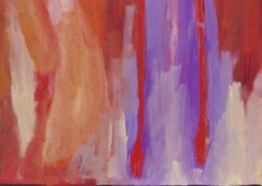 Brenton Ken, Australian Aboriginal contemporary painting of spears