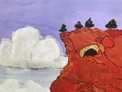 Ngakgunalikujarra, vibrant landscape painting of Western Australian desert