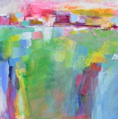 Abstraction de paysage - Les champs de couleur