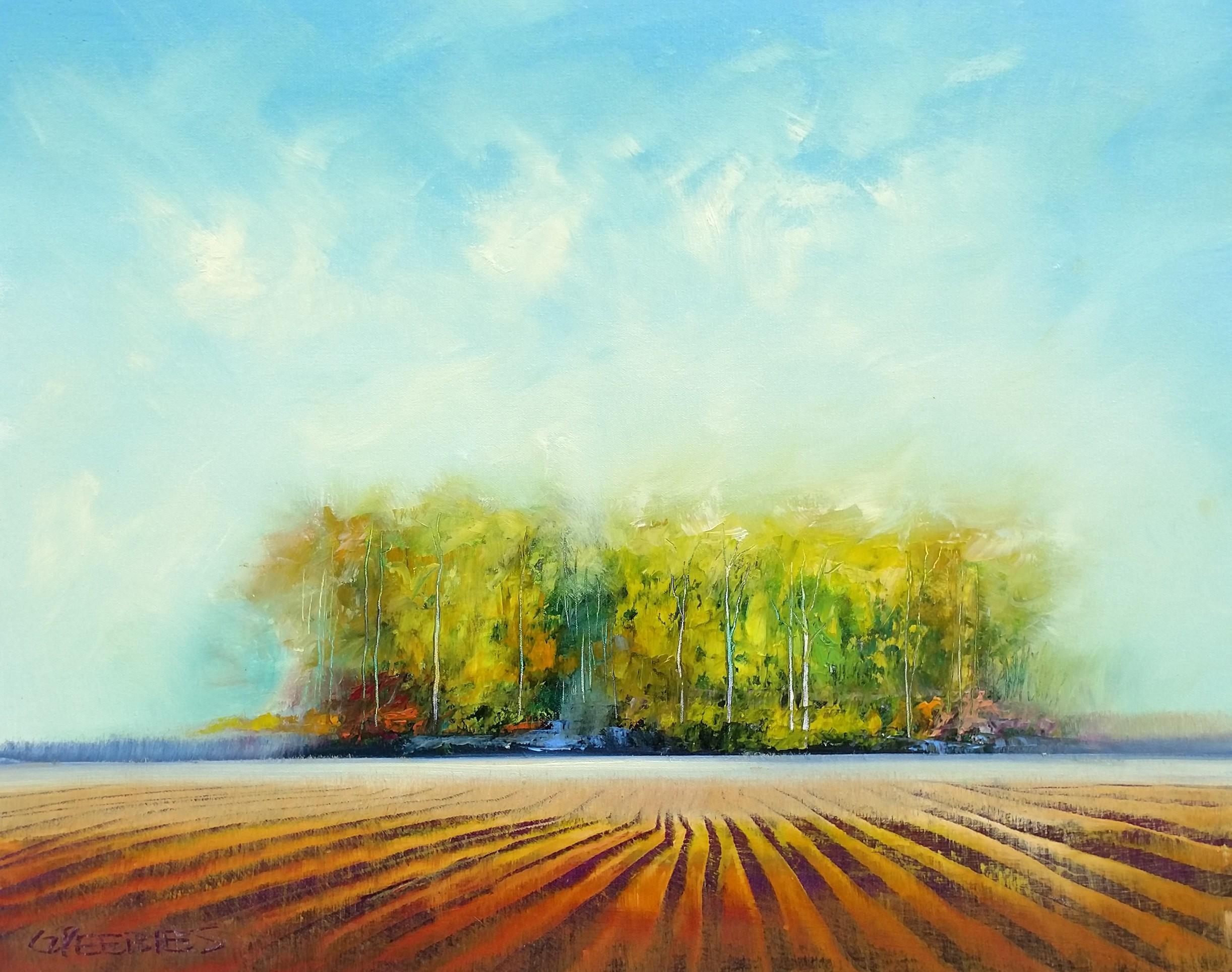George Peebles Landscape Painting - After September