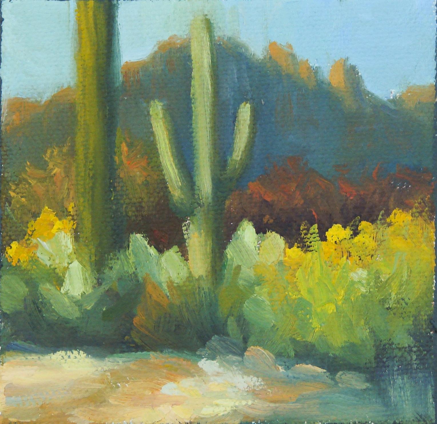 Tucson Afternoon - Art by Sherri Aldawood