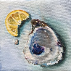 Oyster Shell with Lemon