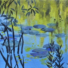 Waterlilies and Willows II