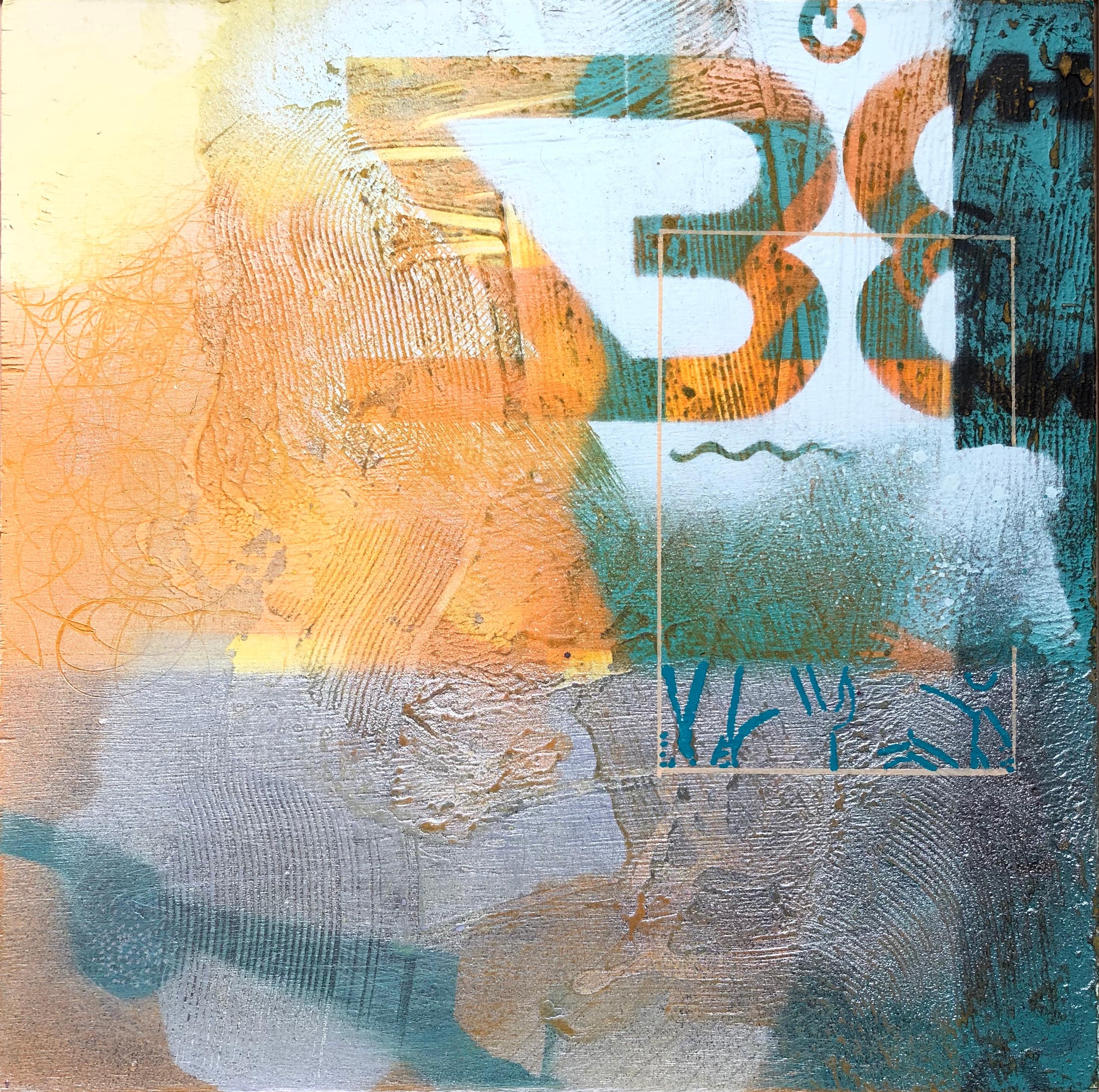 Abstract Painting di Janine Etherington - Wakonda