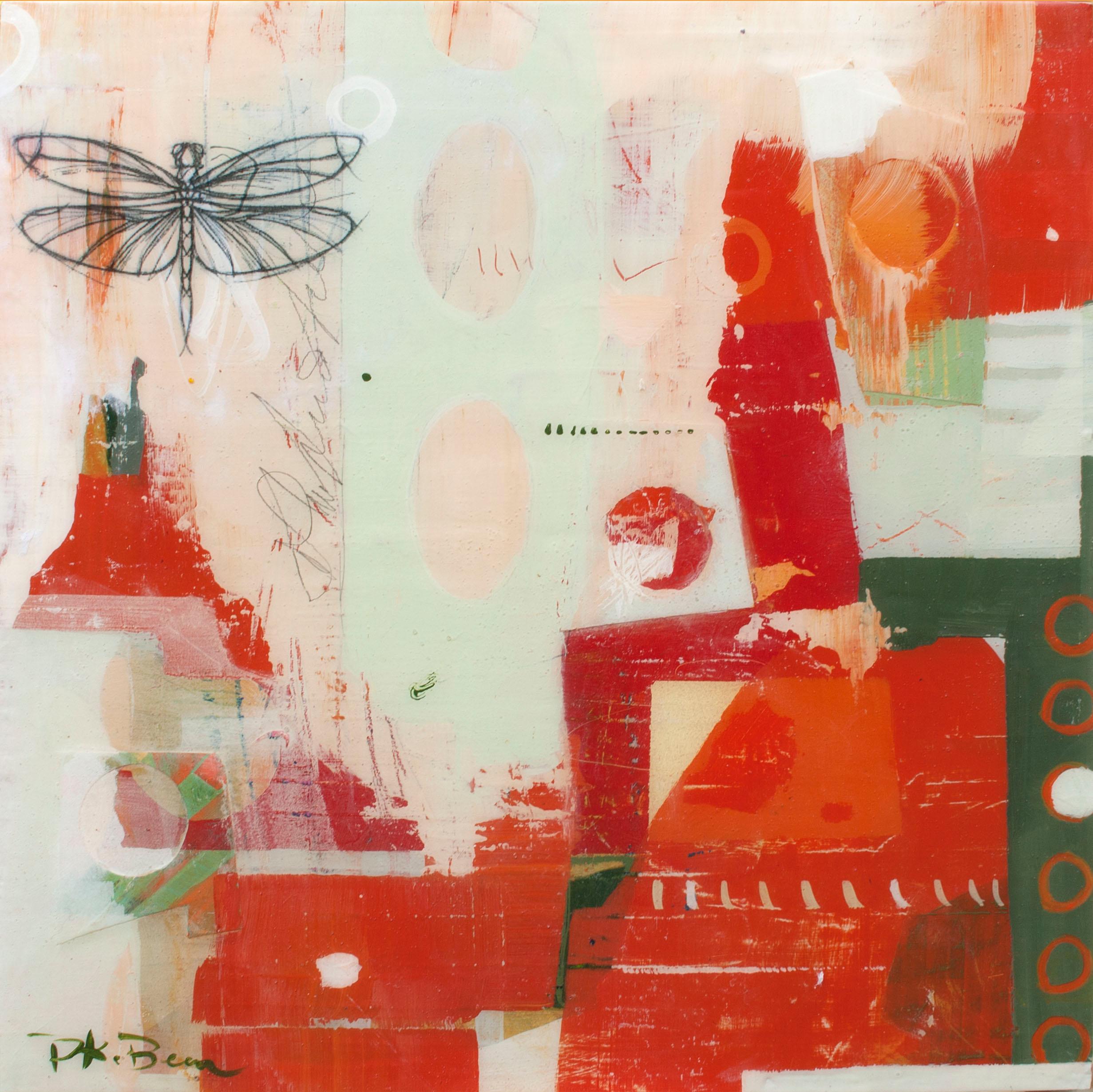 Pamela Beer Abstract Painting – Chasing Dreams