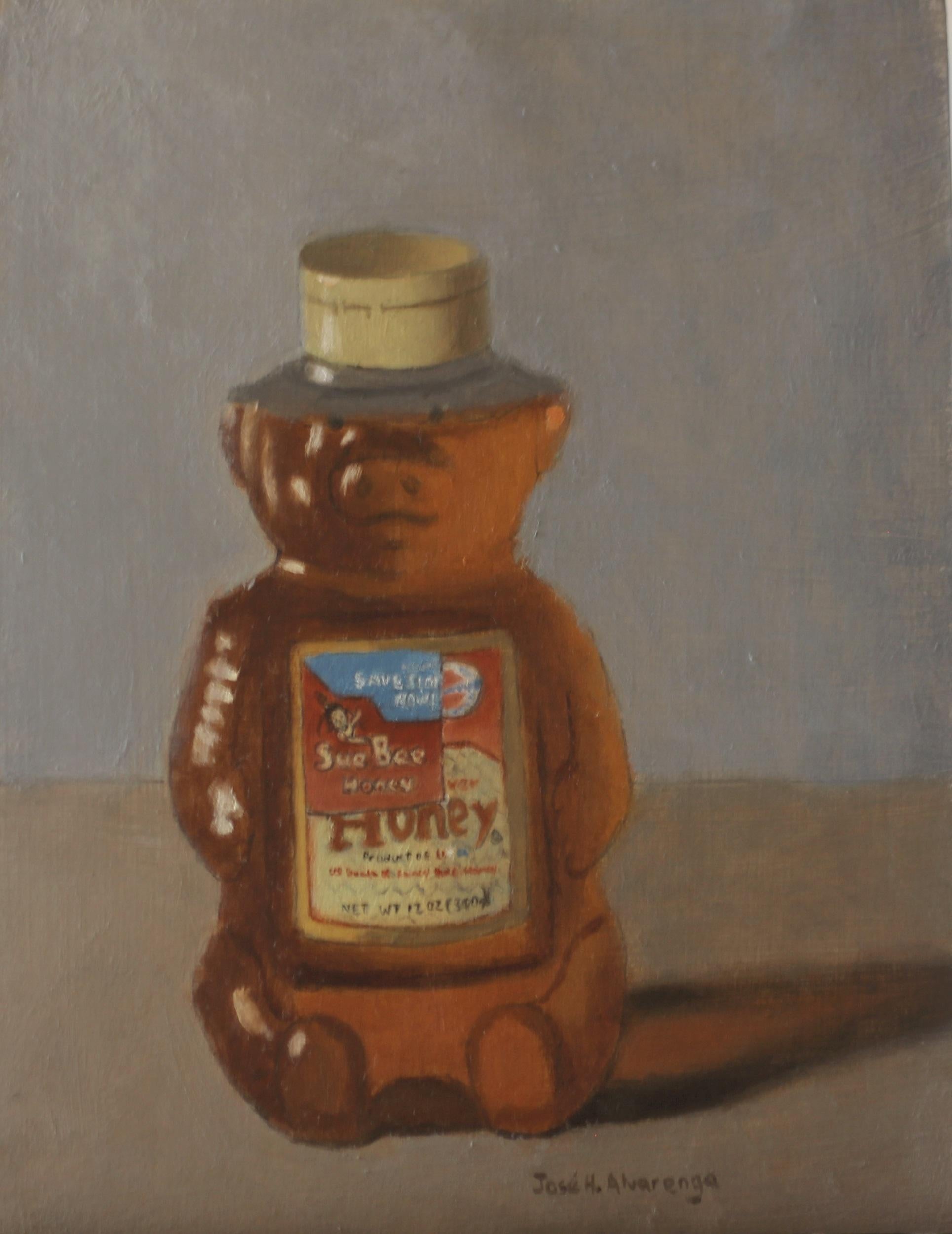 Jose H. Alvarenga Still-Life Painting - Honey Bear