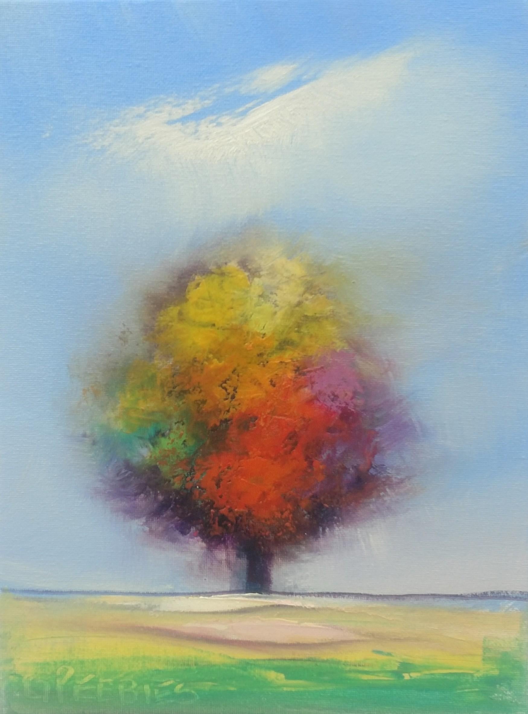 George Peebles Landscape Painting - October Haze